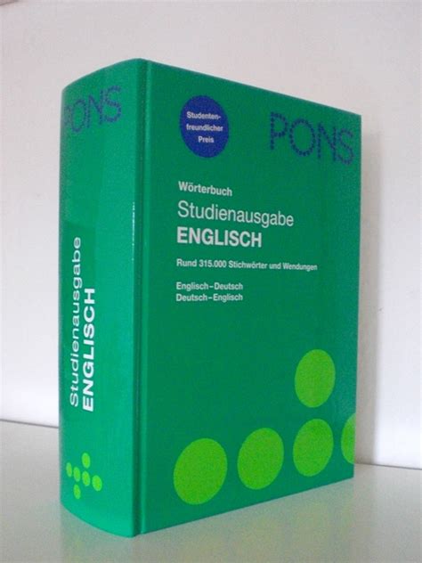 pons englisch|PONS Wörterbuch 